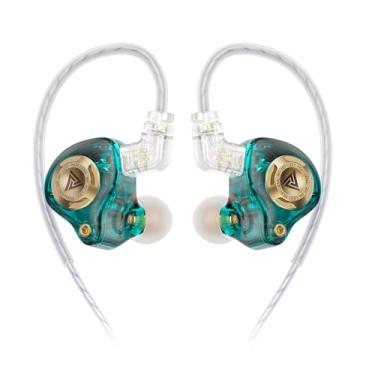 Imagem de Yeabomy Qkz Ak6 Lucky in Ear Monitor, fones de ouvido com fio Hi-Fi, fones de ouvido com fio de som sintonizável, fones de ouvido para jogos com interruptor de ajuste de 3 níveis, cabo destacável para