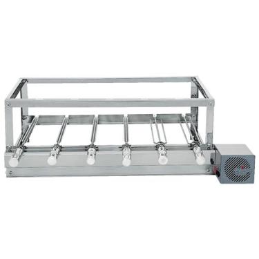 Imagem de Churrasqueira Grill Rotativa The Grill Inox - 6 Espetos Giratórios - A