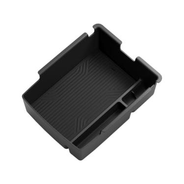 Imagem de smabee Organizador de console central para Kia K4 2025 caixa de armazenamento de apoio de braço ABS bandeja de armazenamento inserção interior acessórios de carro preto