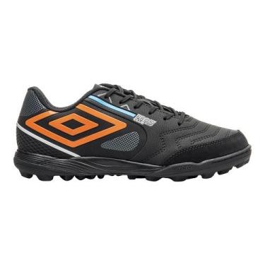 Imagem de Chuteira Umbro Society Pro 5 Bump Club Masculino Original, 44, Preto, 
