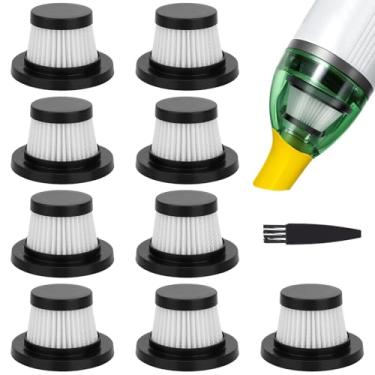 Imagem de Substituição de filtros de aspirador de pó: para aspirador de pó de pato Horsepower como visto na TV, filtro Hepa lavável para aspirador de pó compacto sem fio, filtros de alta eficiência para