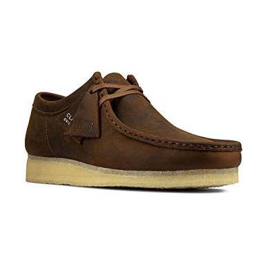 Imagem de Clarks Wallabee Oxford masculino, Cera de abelha, 42