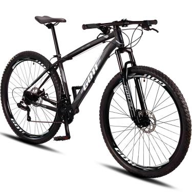 Imagem de Bicicleta Aro 29 Alumínio Gott 21v Freio a Disco XL-R8 - Preto/Branco - 19
