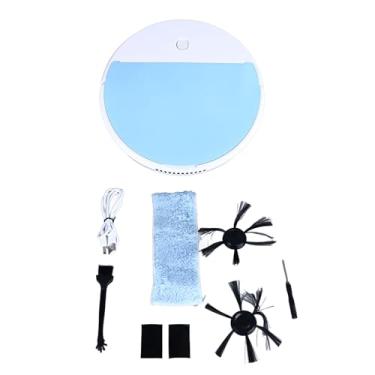 Imagem de Robot Vacuum Cleaner Smart Morcelless Automático com leite de sucção poderosa recarregável para piso carpete de animais de madeira telha de madeira em casa 29 cm de diâmetro de 6