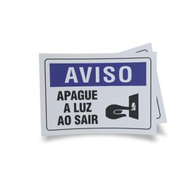 Imagem de Kit 3 Placas sinalização 15x21cm EM PVC PL(1002)  - Tema: Condomínio A