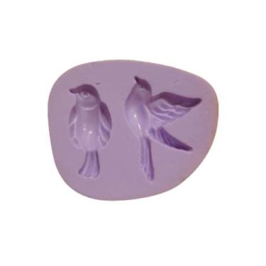 Imagem de Molde de silicone passarinhos confeitaria biscuit f946 - CM