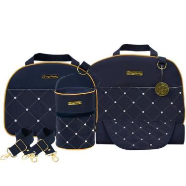 Imagem de Kit Bolsa Saida Maternidade Passeio Super Luxo Mamae Bebe  - Royal Bab