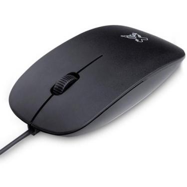 Imagem de Mouse óptico USB 1200DPI Surface Preto - Maxprint