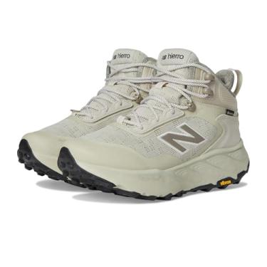 Imagem de New Balance Tênis de corrida feminino Fresh Foam X Hierro Hiker Gore-tex Trail, Estaleiro, pedra árida, sal marinho, 9.5 Wide