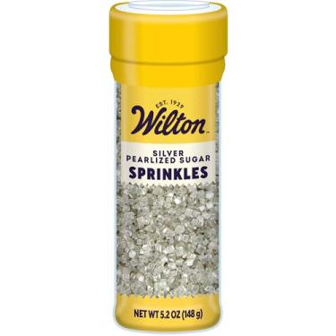Imagem de Pearlized Sugar Sprinkles 5.25oz-Silver -W710042
