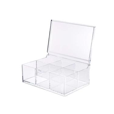 Imagem de Caixa Organizadora Retangular Em Acrílico Kenya