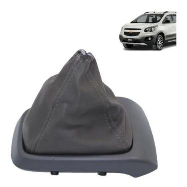 Imagem de Manopla Bola Pressão Preta Coifa Base Escura Spin 2013/2018