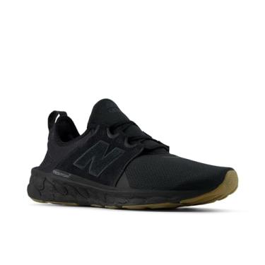 Imagem de New Balance Fresh Foam X Cruz V3 Tênis de corrida masculino, Preto/Preto/Gum 020, 12 Wide