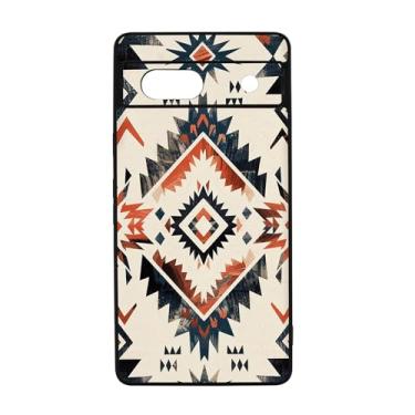 Imagem de qizjio Capa de telefone ocidental à prova de choque protetora asteca para Google Pixel 7A