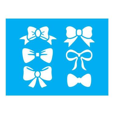 Imagem de Stencil Tamako Laços - 15X20Cm - Ref A3204