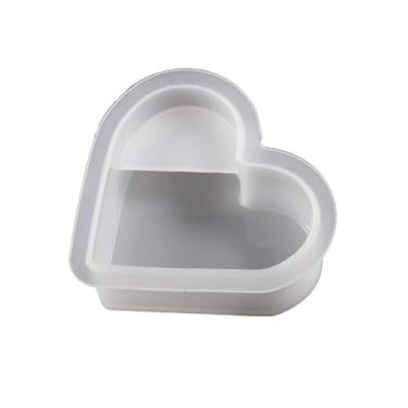 Imagem de Organizador de cartões de visita, molde de silicone, nuvens, hexágono, coração, expositor, resina epóxi, molde faça você mesmo