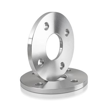 Imagem de Customadeonly Espaçadores de roda forjados 4 x 114,3 para 240Z 260Z 280Z Hubcentric sem lábio (2 peças de 10 mm de espessura) - para cubo frontal 73,1 mm espaçador 4 x 4,5 - Pernos mais longos
