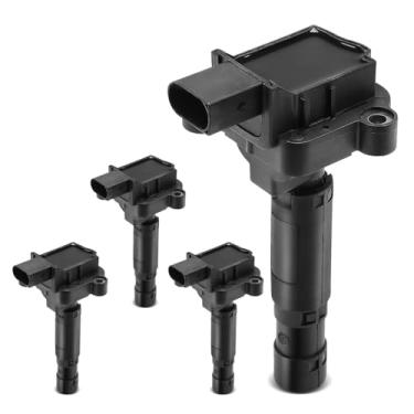 Imagem de Conjunto de 4 bobinas de ignição para Mercedes Benz W203 C230 Kompressor 2003-2005 l4 1,8L
