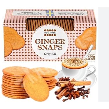 Imagem de Ginger Snaps Original, Biscoito Sueco, 150g - Importado da Suécia