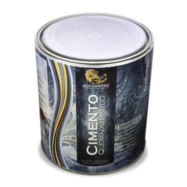 Imagem de Tinta Cimento Queimado Projetado - Kit Completo 1,125ml - AÇO CORTEN