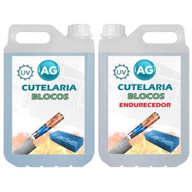 Imagem de Resina Epóxi Para Cutelaria Blocos Ag 1Kg