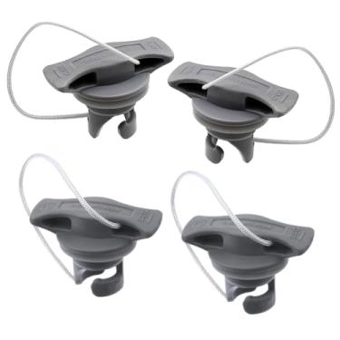 Imagem de cotonlake Tampa de válvula de ar para barco, tampa de válvula de barco inflável, plugues de almofada de ar em espiral, acessórios, peças de reposição para colchões de ar de borracha, bote, caiaque