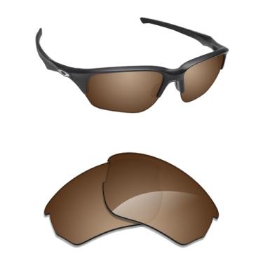 Imagem de Alphax Lentes de reposição marrom escuro não polarizadas para óculos de sol Oakley Flak Beta OO9363