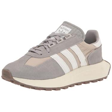 Imagem de adidas Originals Retropy E5 Tênis masculino, Cinza liso/branco/preto, 11