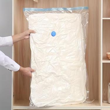 Imagem de 1 bolsa de armazenamento a vácuo bolsa organizadora de compressão para roupas colcha artefato doméstico, mala GG