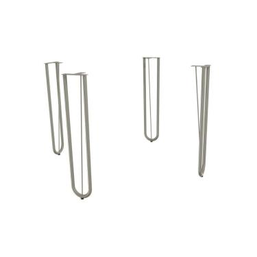 Imagem de Base Mesa De Jantar Constanza M084 Aço S- Tampo Niquel - Kappesberg