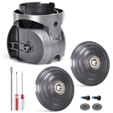 Imagem de Roda esférica atualizada + conector de cabeça de limpador de alto torque compatível com Dyson V10 V11 V15 peças de substituição de aspirador sem fio 100w acessórios