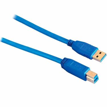 Imagem de Cabo Usb 3.0 a/b Para Impressoras 1,8M Azul Cb201 Newlink