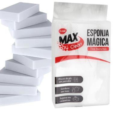 Imagem de Kit 20 Esponja Mágica Melamina Limpeza Em Geral - CLINK