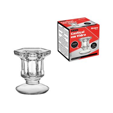 Imagem de Castical Em Vidro Western Home