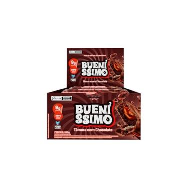 Imagem de Barra de Proteína Mais do que Bom é Bueníssimo Assada Zero Açucar Under Labz - Caixa com 12 Unidades - 9g de Proteína, ideal para Pré e Pós treino. (Tâmara com Chocolate)