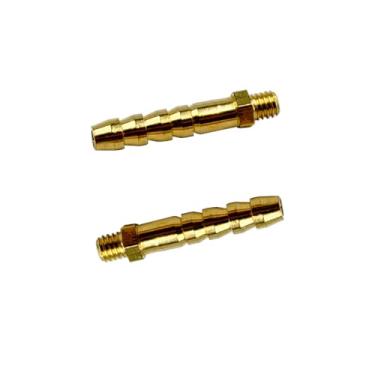 Imagem de URIMPAVIDO 2PCS RC Boat Water Cooling Nozzle Water Nipple Faucet Outlet Nozzle for RC Boat DIY Model Ship Cooling System Parts (Style 1)