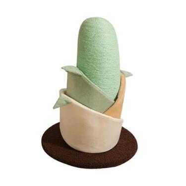 Imagem de Generic Árvore para Gatos Escaladora, Torre de Escalada em Formato de Bambu, Vertical, Poste Arranhador Fofo para Gatinhos.