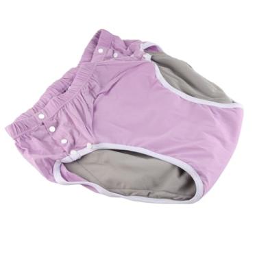 Imagem de Generic Fraldas de Pano para Adultos, Algodão Reutilizável, Confortável, Altamente Absorvente, Respirável, Lavável, Cuecas para Incontinência para Adultos (XXL)