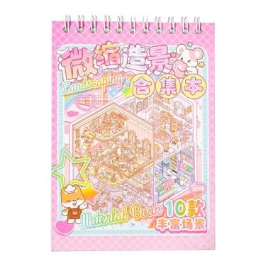 Imagem de 3D Cartoon Scenery Stick Art | Crafts Party Favors 3D,Room Sticker Book, Goodie Bags Stuffer, Cute Cartoon Scenery Stickers, Rich Patterns For Decorating Notebooks