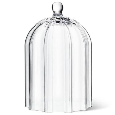 Imagem de Abbott Collection Cloche canelado - vidro, transparente (26,7 cm A)