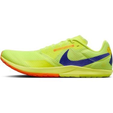 Imagem de Nike Tênis de corrida Rival Waffle 6 Road and Cross-Country (DX7998-100, branco/preto-platina pura), Volt/laranja total/laranja total/Concord, 46
