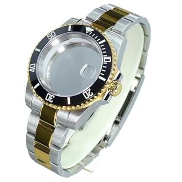 Imagem de FEIYASHI Relógio masculino Pro Sports Mergulho com caixa de 40 mm para NH35/34/36 Miyota8215 ETA2824 Movimento, Tampa inferior de vidro 5, For NH35/36/34/38 4R36 Movement, Caixa de relógio de luxo