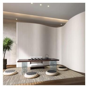 Imagem de Room divider Divisória de parede flexível em papel, expansível e dobrável, good para armazenamento, usada como divisória temporária e decoração.(400X200CM/13.1X6.5FT)