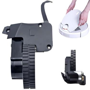 Imagem de TECHPLUS Roda de substituição para Eufy RoboVac - Rodas de tração esquerda/direita, compatível com 11S & Plus, 11S MAX, 12, 15C, 15C MAX e mais (roda esquerda)