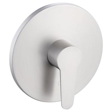 Imagem de Liberflow Kit de acabamento de chuveiro compatível com válvula Pfister Modern Trim Only Single Handle, 1-Hole Finish, R89040K (níquel escovado)