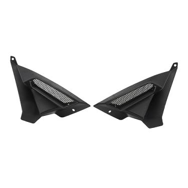 Imagem de Generic Capas Dianteiras de Carenagens de Entrada de Ar, Conjunto de Cobertura de Duto de Entrada de Ar, Resistente Ao Impacto, Proteção de Alta Resistência, Resistente Ao Calor para Tmax 560 (Preto)