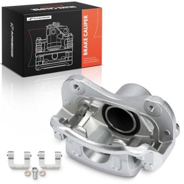 Imagem de A-Premium Pinça de freio adequada para Hyundai Elantra 2005-2006, com suporte, um lado, 1 pistão, dianteiro direito