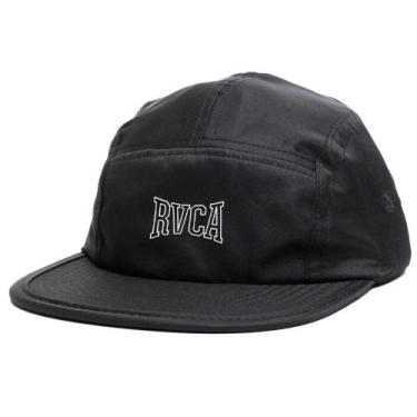 Imagem de Boné RVCA Aba Reta Stitch 5 Panels WT25 Preto, Preto, Único