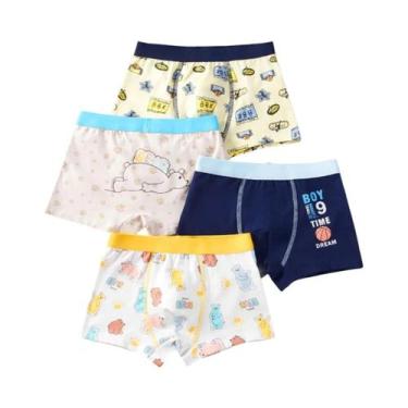 Imagem de Cuecas De Algodão Para Meninos Com Estampa De Dinossauro, Design De An