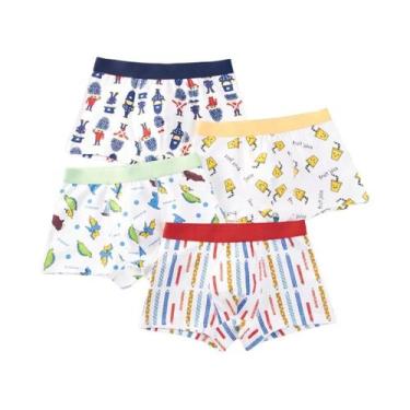 Imagem de Cuecas De Algodão Para Meninos Com Estampa De Dinossauro, Design De An